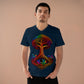 "The World Tree" Organic V-Neck Shirt (Ships from Europe)