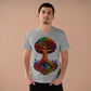 "The World Tree" Organic V-Neck Shirt (Ships from Europe)