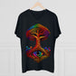 "The World Tree" Organic V-Neck Shirt (Ships from Europe)