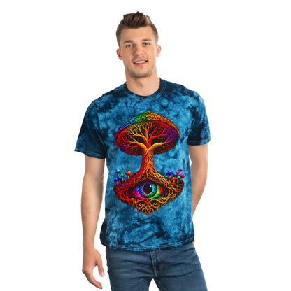 "The World Tree" Tie Dye Tee