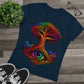 "The World Tree" Organic V-Neck Shirt (Ships from Europe)