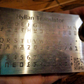 Stainless Steel Hylian Translator Card