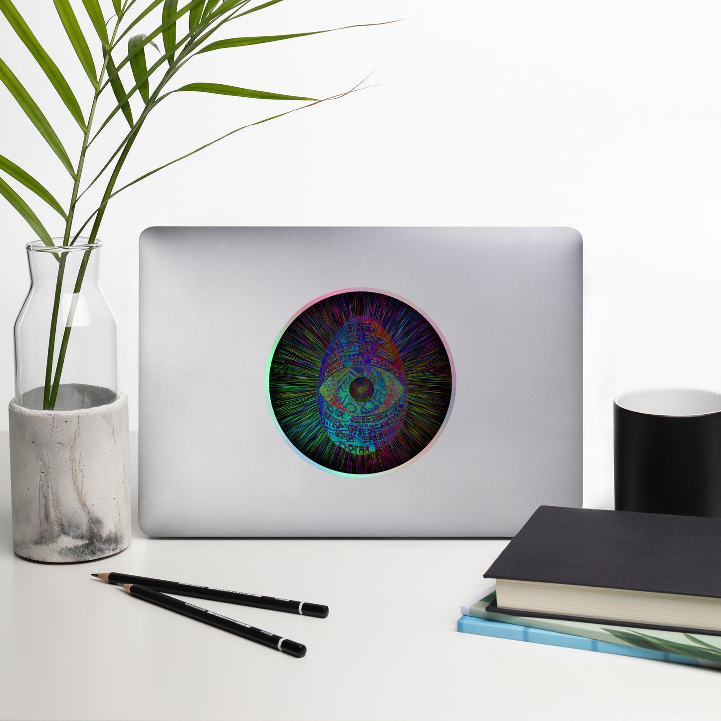 Easter Egg of Life Holographic Sticker (3", 4", or 5")