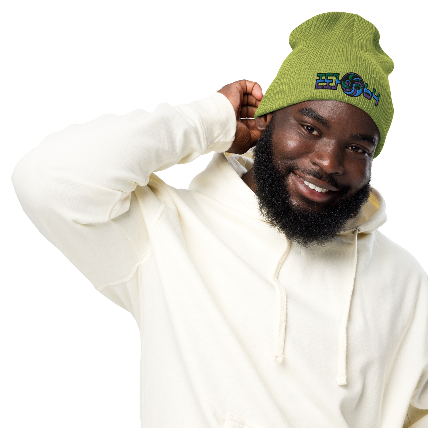 Organic Cotton Tao Beanie (Green)