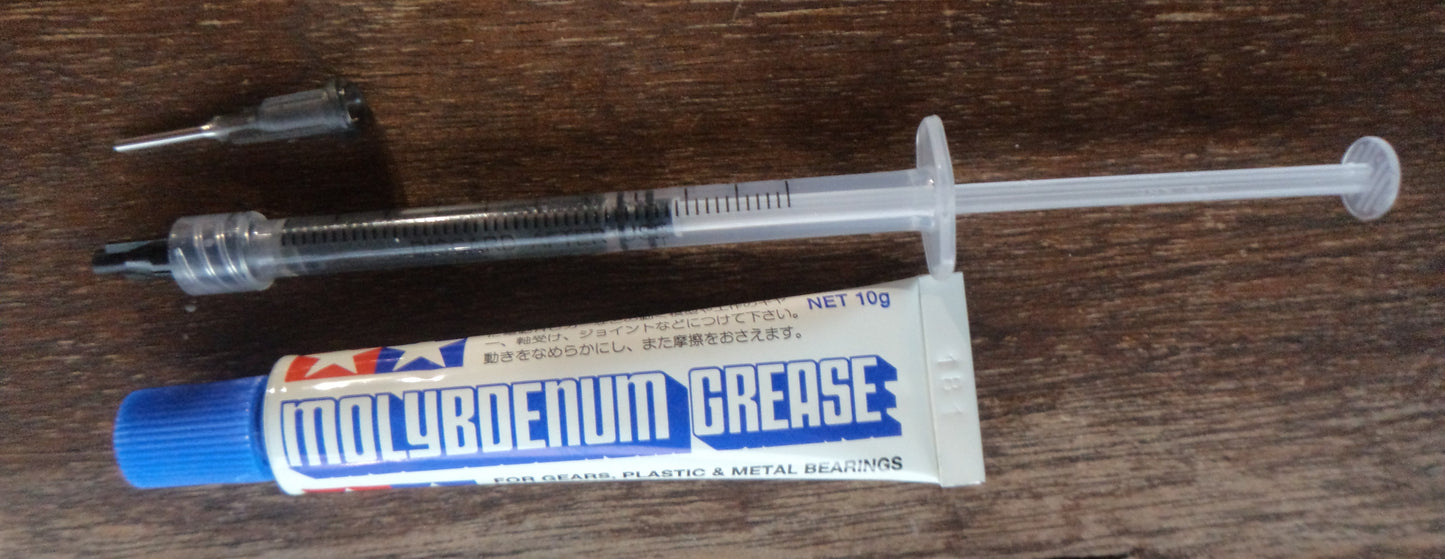 Tamiya Molybdenum Grease  0.5mL (for metal gears+metal stick combination)